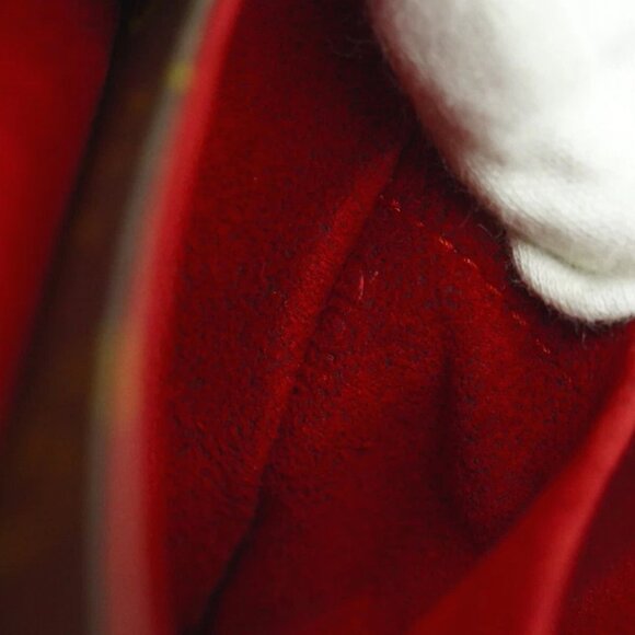 Louis Vuitton Sonatine Monogram Canvas Handbag Brown - Picture 9 of 10